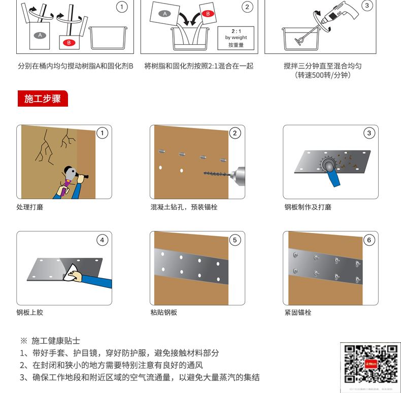 包钢涡阳粘钢加固施工过程